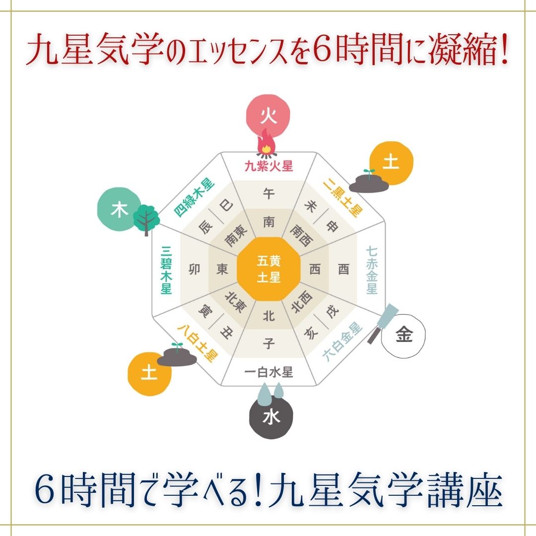 6時間で学べる！九星気学講座