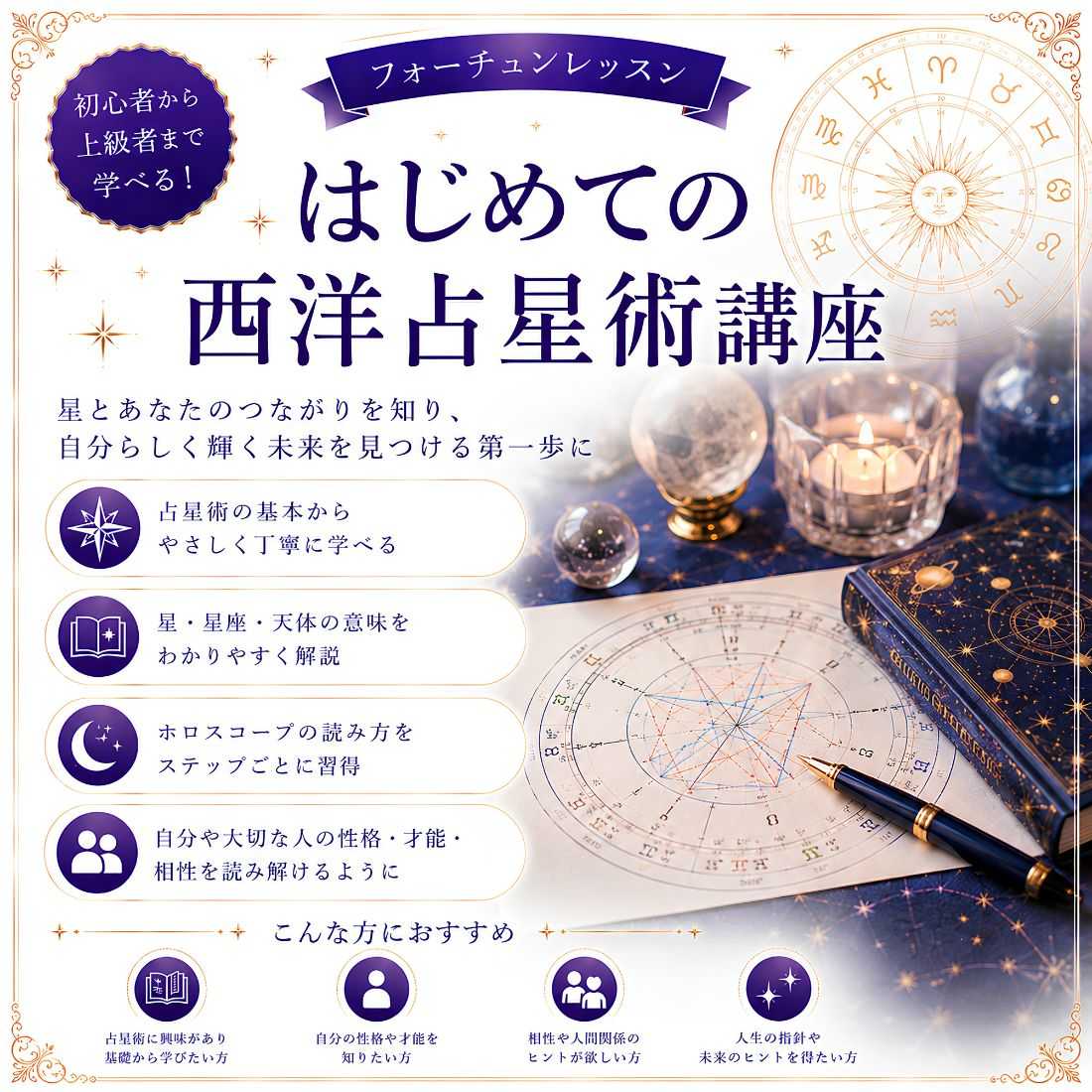 はじめての西洋占星術講座