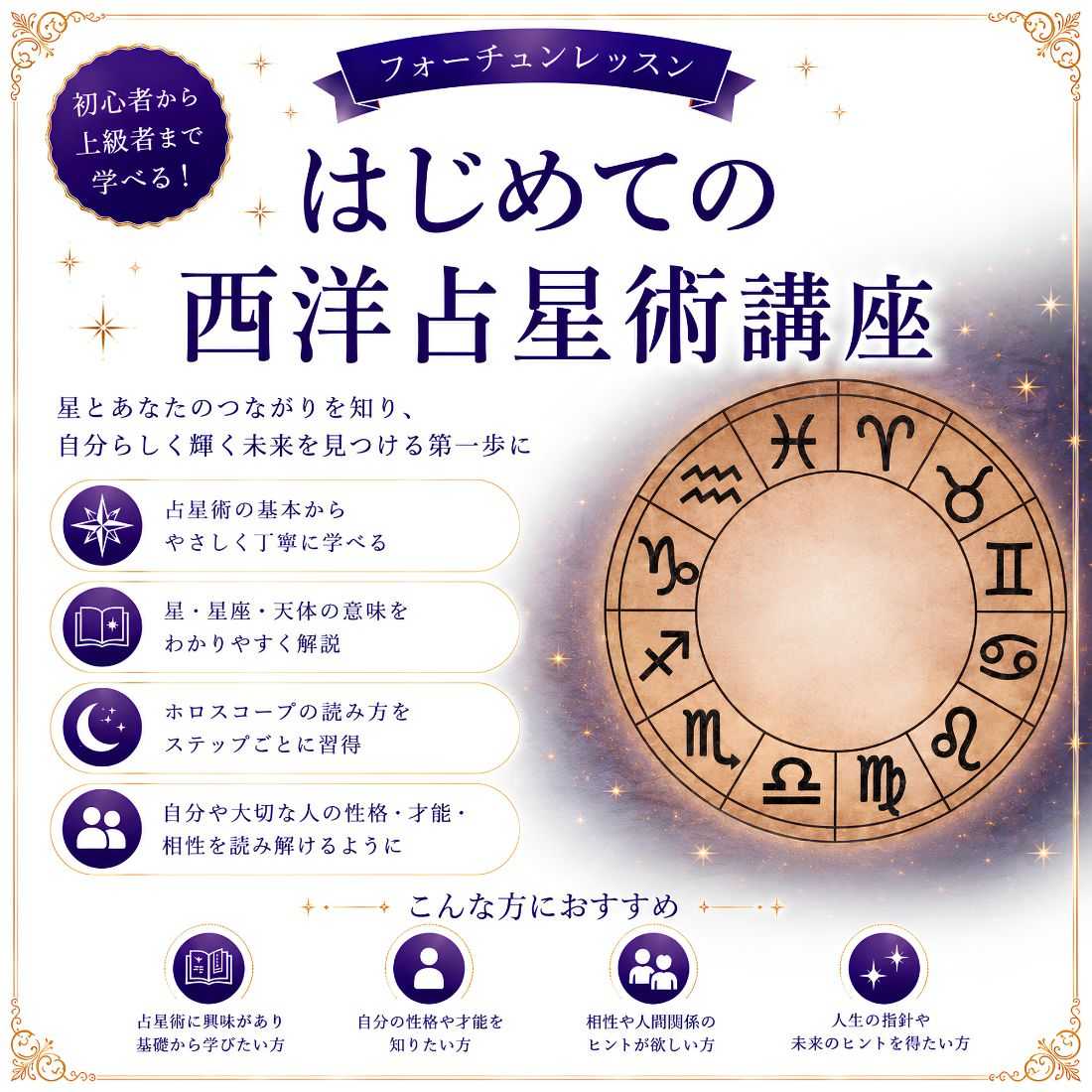 はじめての西洋占星術講座