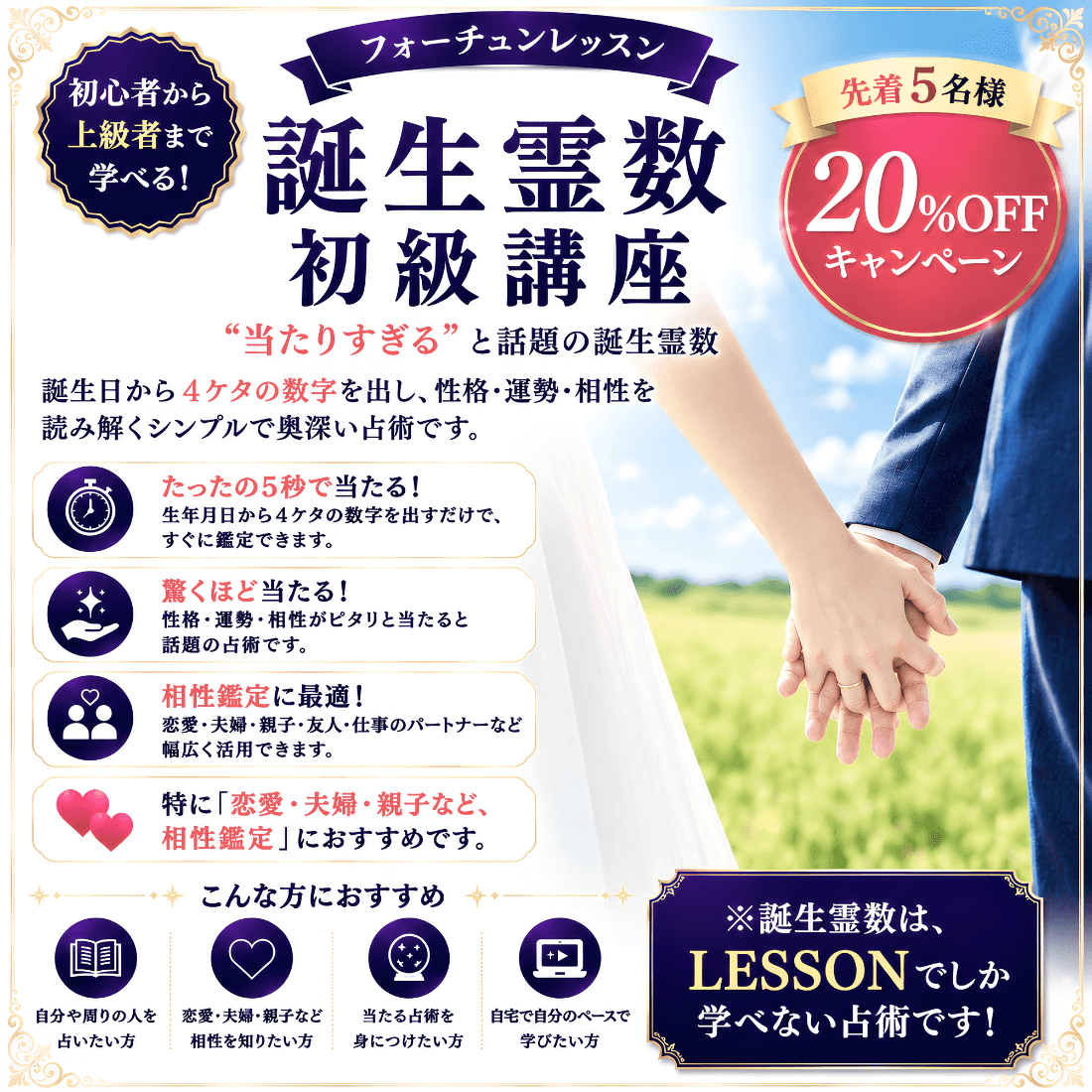 誕生霊数講座